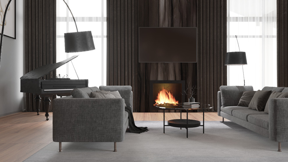 Трехэтажный дом в Подмосковье