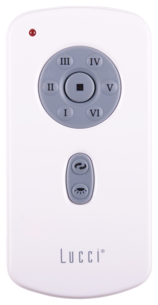 Lucci Air Climate Ceiling Fan Remote Control, White Contemporary Ceiling Fan Accessories