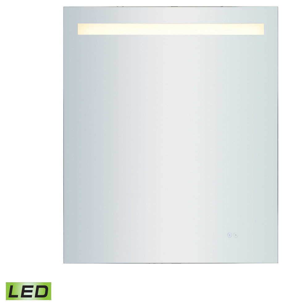 30X36Inch Led Mirror With Bluetooth Audio Speakers Modern Bathroom Mirrors by Uber Bazaar