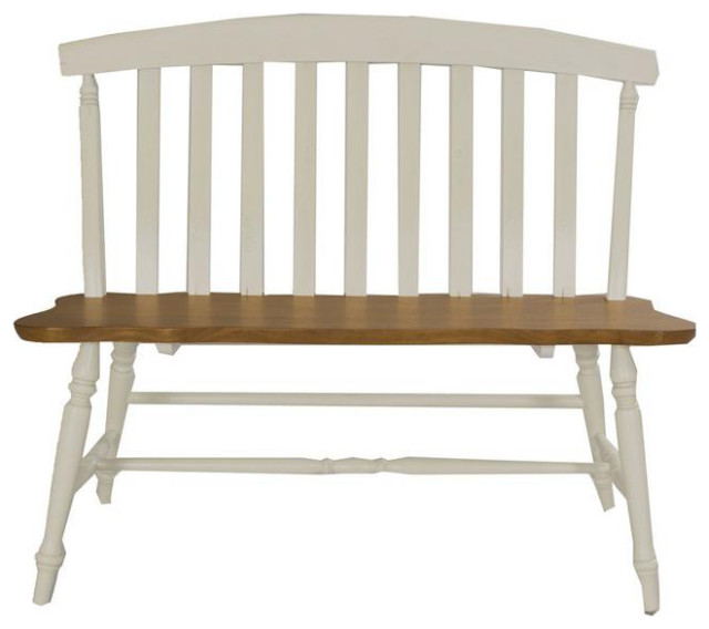 Slat Back Bench Contemporary Accent And Storage Benches by