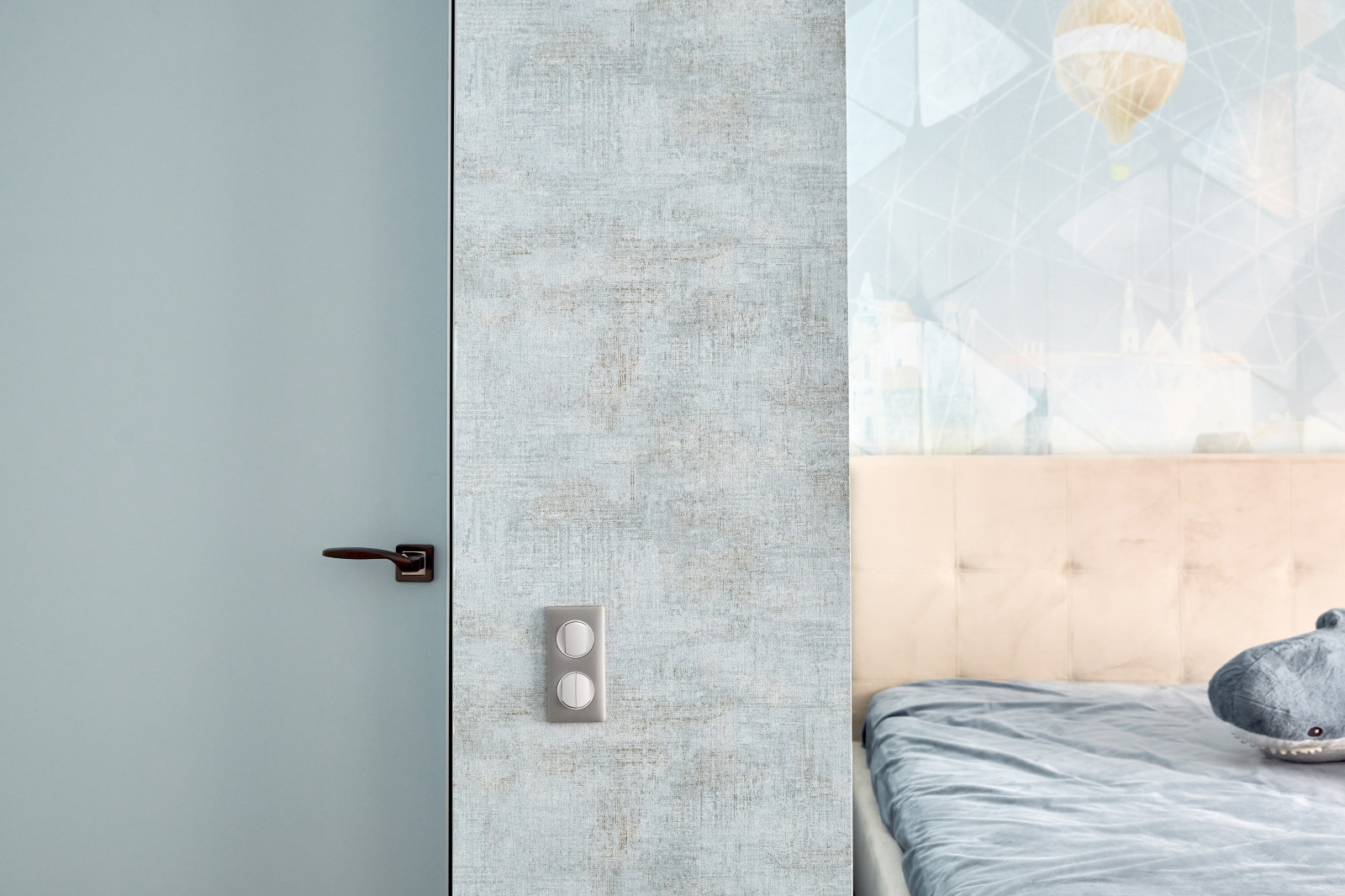 Квартира в пастельных оттенках