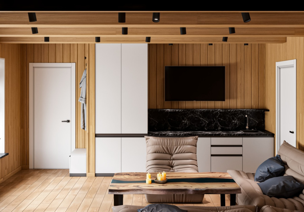 Дизайн интерьера бани 80 м²