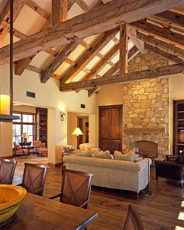 Exposed Beams Not Just For Barns Anymore