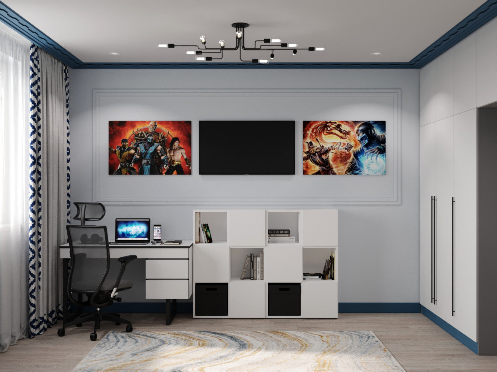 Спальня мальчика по ул.Никулинская г.Москва