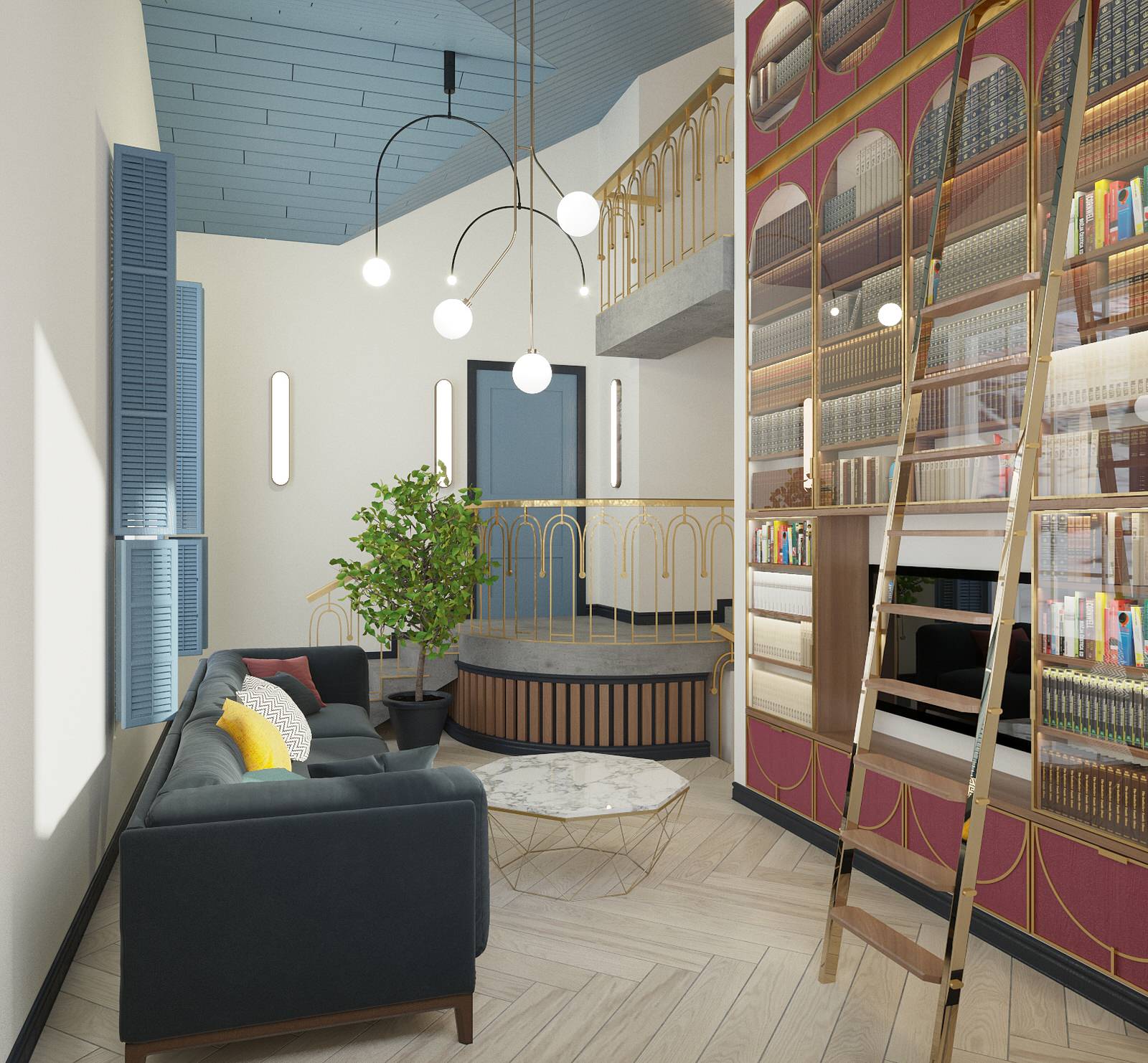 Дом в стиле ар-деко