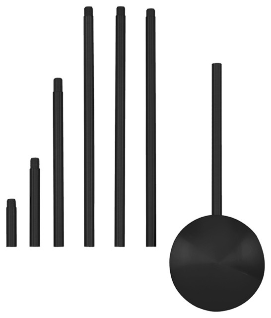 Accessory, Canopy Electrical Box Extension, Black Transitional