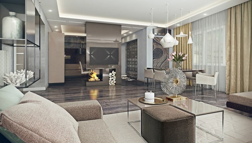 Мята и капучино