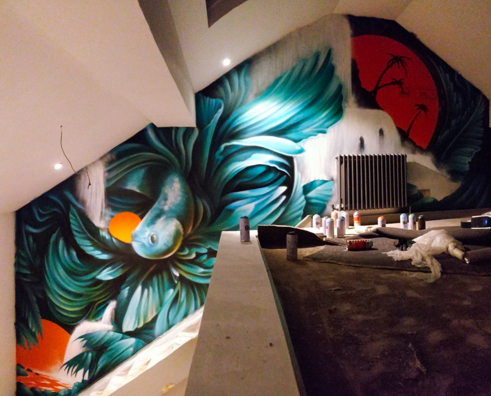 West Didsbury Renovation with Wall Murals