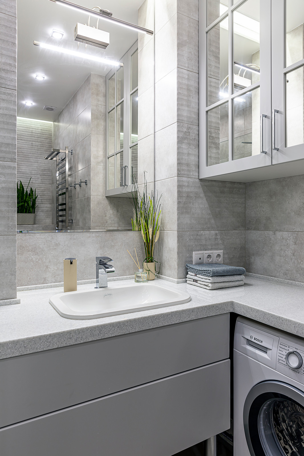 Реализованный проект трехкомнатной квартиры в жк "Рублевское предместье"