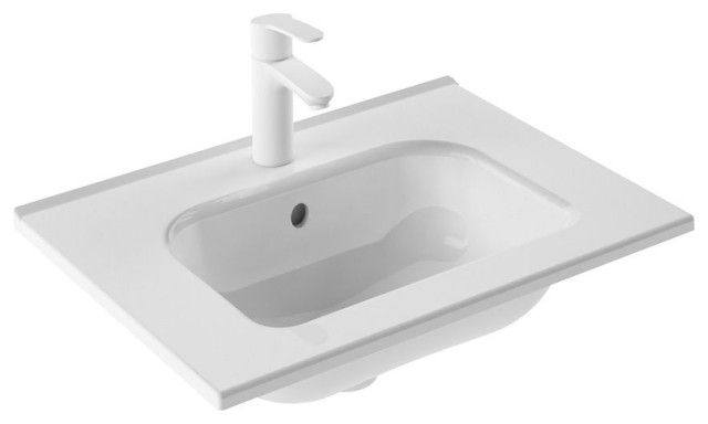 Slim 60 Drop-In / Integral Bathroom Sink