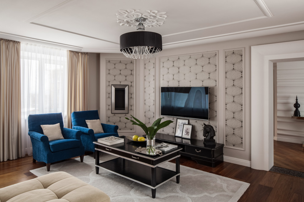 Квартира с элементами американского стиля.