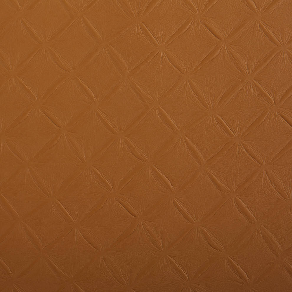 Toffee Brown Plain Solid Marine Grade Vinyl Upholstery Fabric