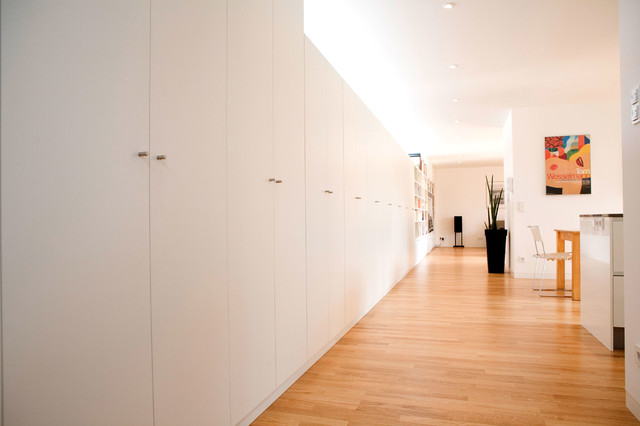 Haus WR contemporaneo-corridoio