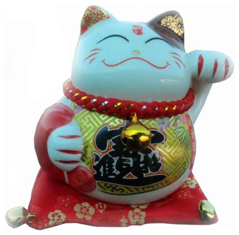 Cute Lucky Cat Car Ornament Car Interior Display Decoration