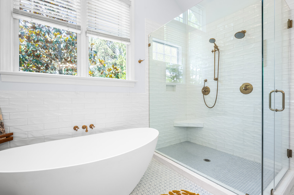 Blue Cary Bathroom