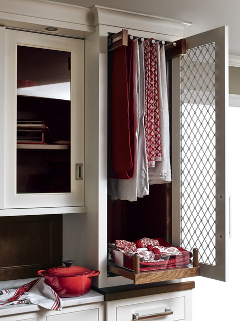 QCCI Tablecloth Storage Cabinet transitional-kitchen