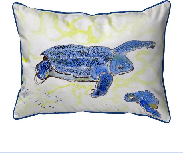 large turtle pillow