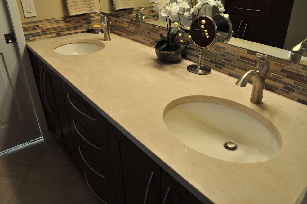 Inspiration for a transitional bathroom remodel in Seattle