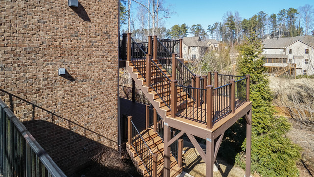 Ashley Manor Double-Decker trendy-terrasse