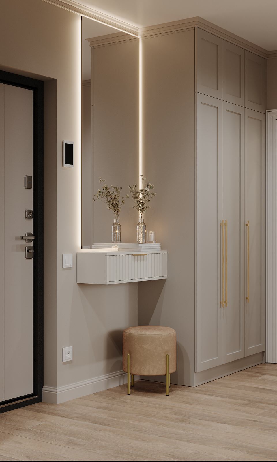 Интерьер квартиры в ЖК "Все свои"