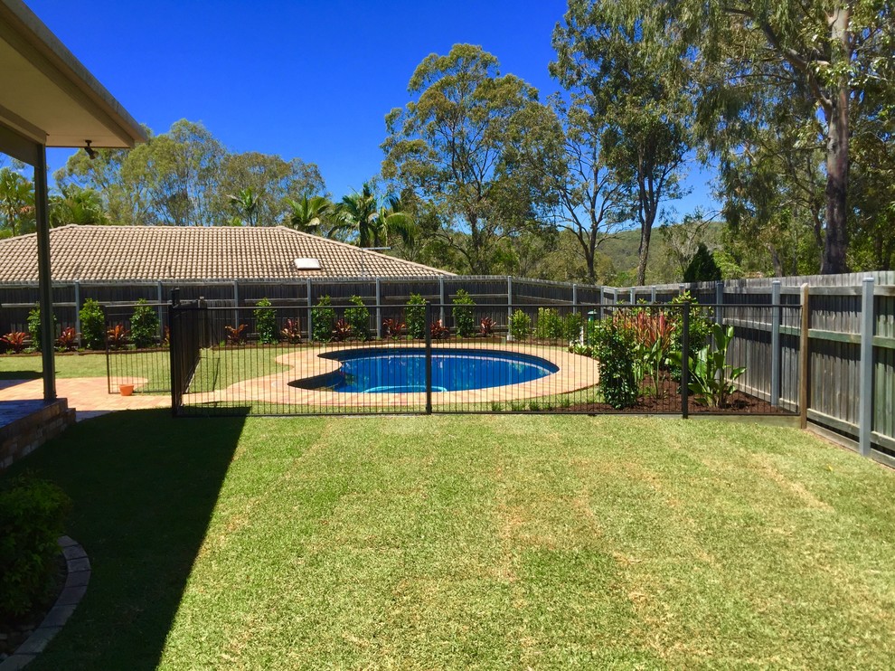 Design ideas for a tropical garden in Brisbane.