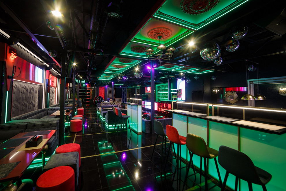 Интерьер ночного клуба "Prival Club»