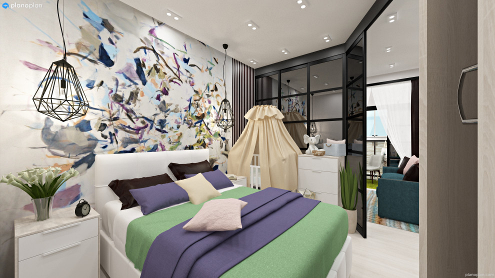 Современная квартира для молодой супружеской пары