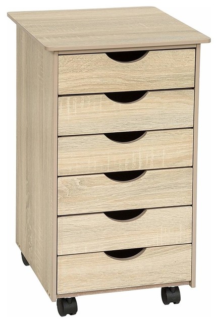 Contemporary Chest Of Drawers Painted Solid Wood 6 Drawer And 4