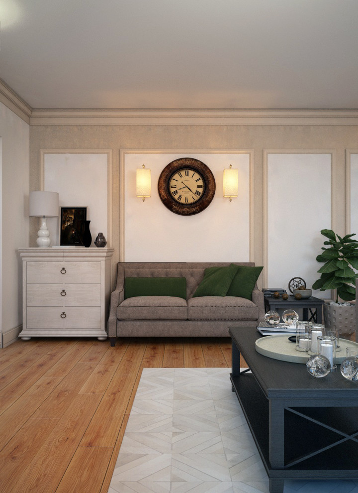 Квартира в стиле американская классика