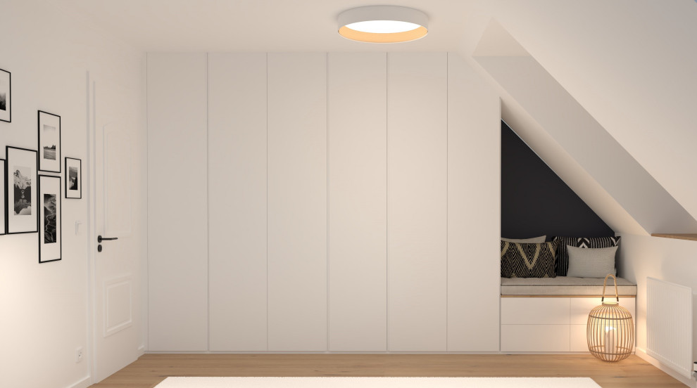 Wellnessbereich und Schlafzimmer im Norden Münchens