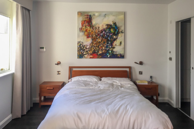 Georgian house refurbishment - Islington, London eclectic-bedroom