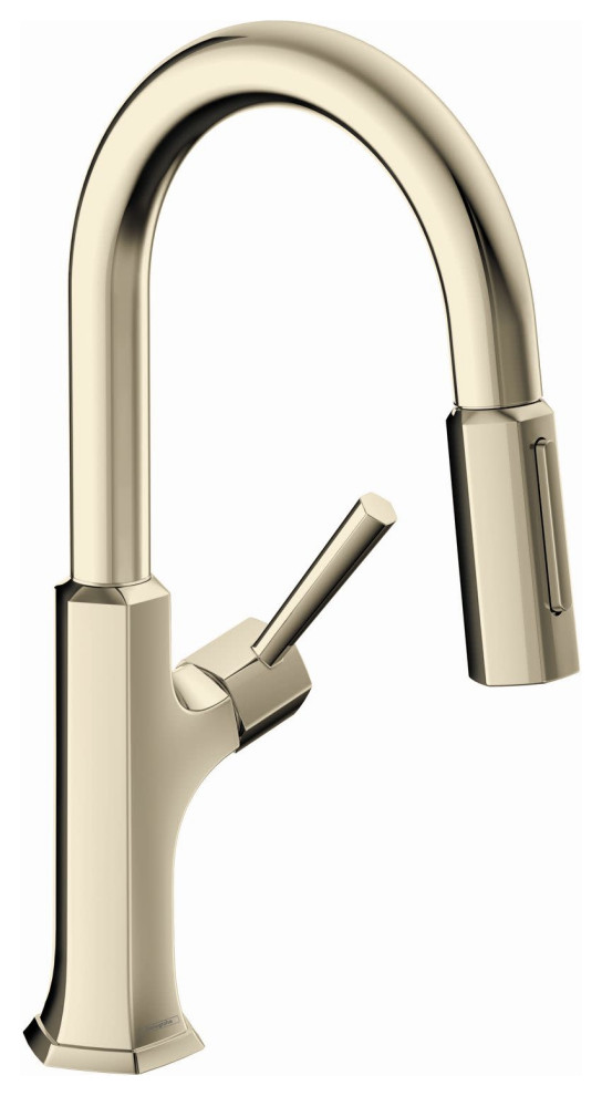Hansgrohe 04853 Locarno 1.75 GPM Pull Down Prep Kitchen Faucet - Polished