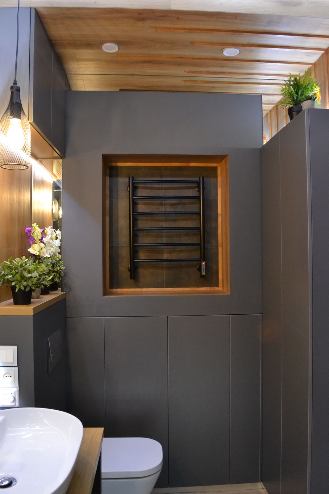 Ванная лофт