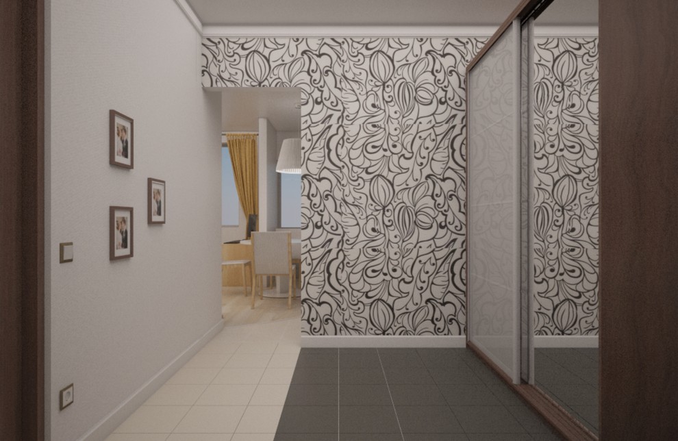 Квартира для молодой семьи в современном стиле