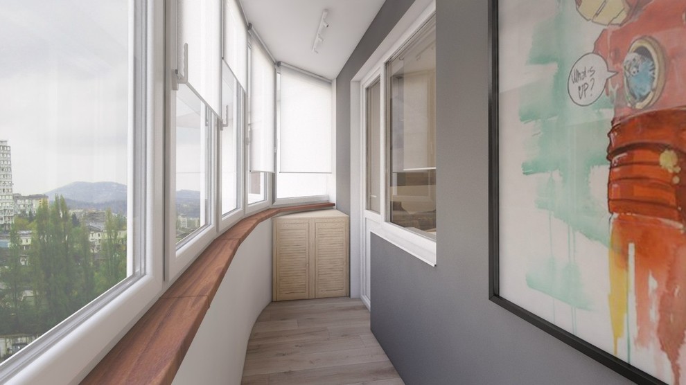 балкон ЖК Радужный Элит