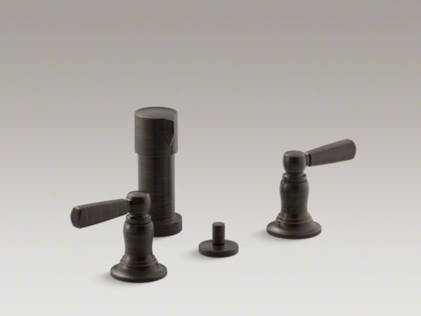 KOHLER Bancroft(R) vertical spray bidet faucet with lever handles