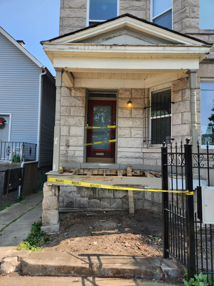 North Chicago Porch Revitalization
