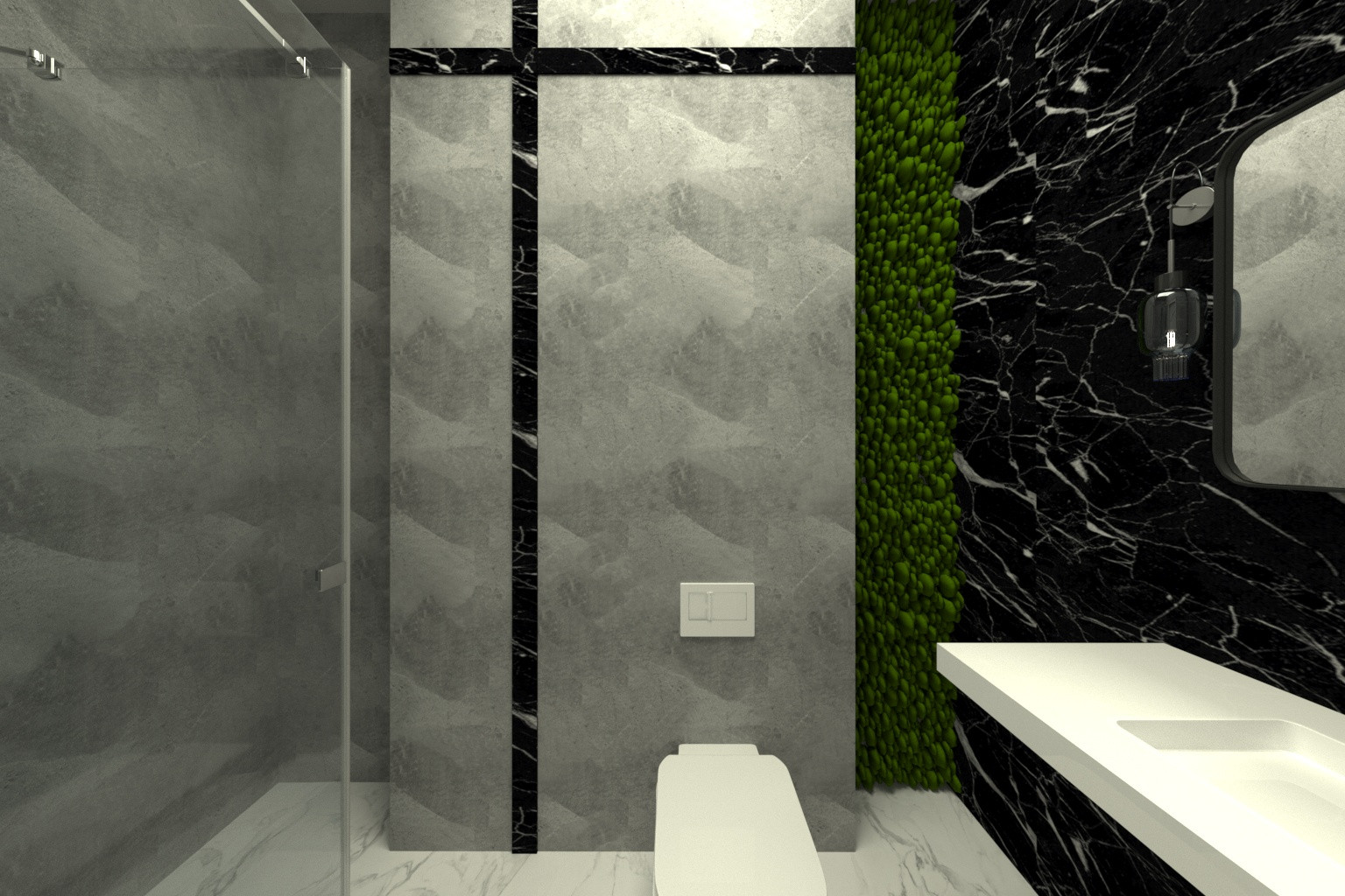 дизайн проект студии 40 квадратов