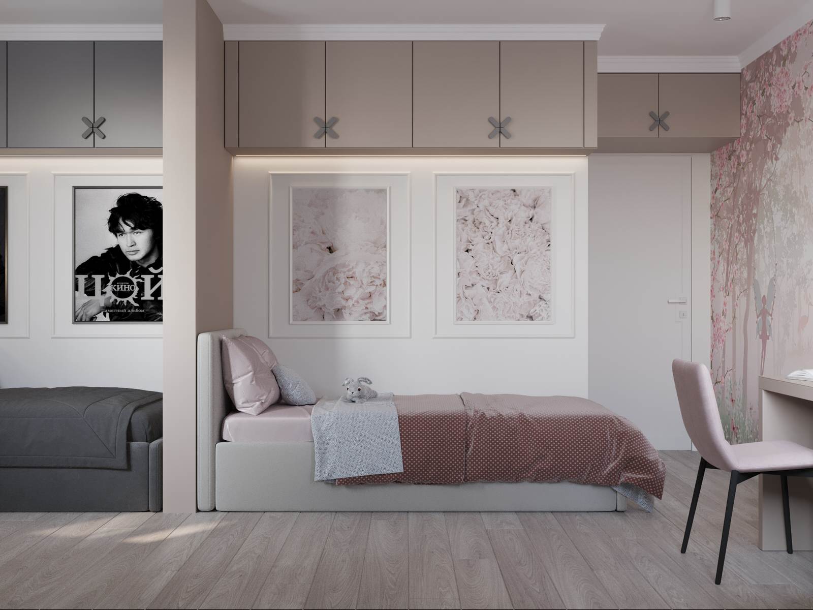 Детская для сестер с большой разницей в возрасте