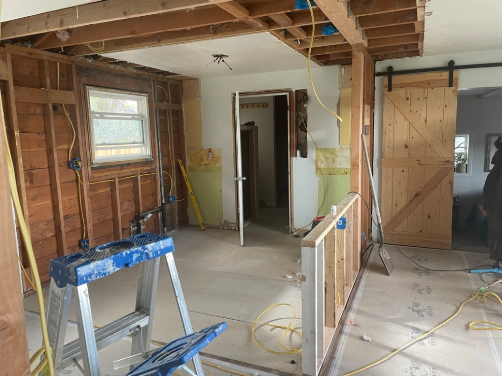 Bigger is better- Kitchen and wall remodel