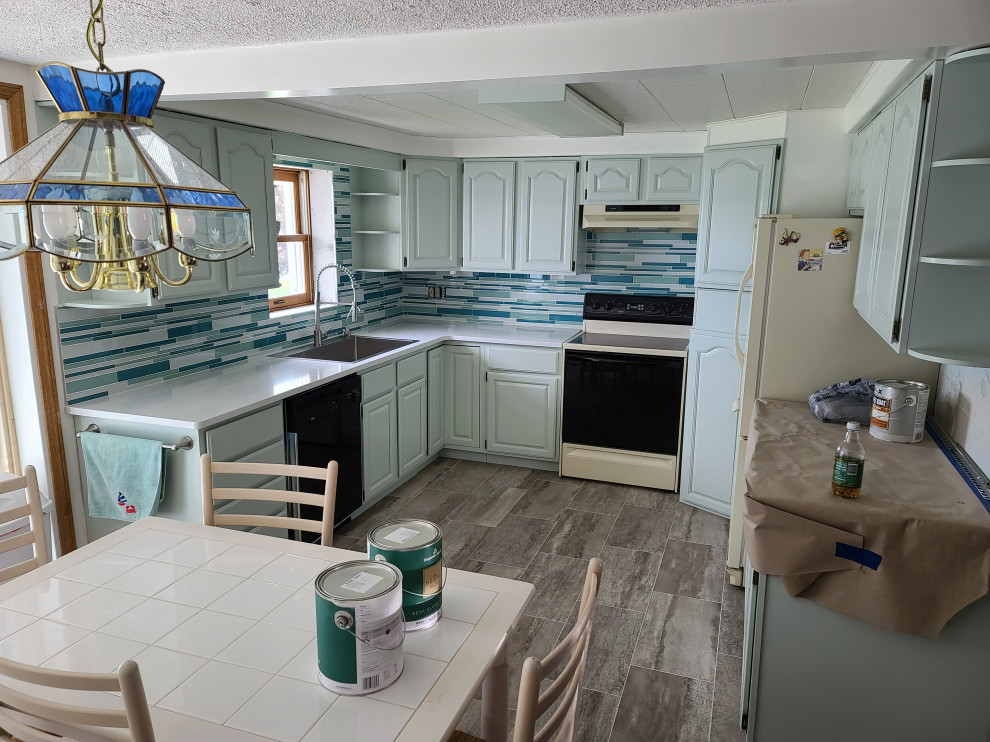 Manitou Beach Lake House Kitchen & Bath Remodel