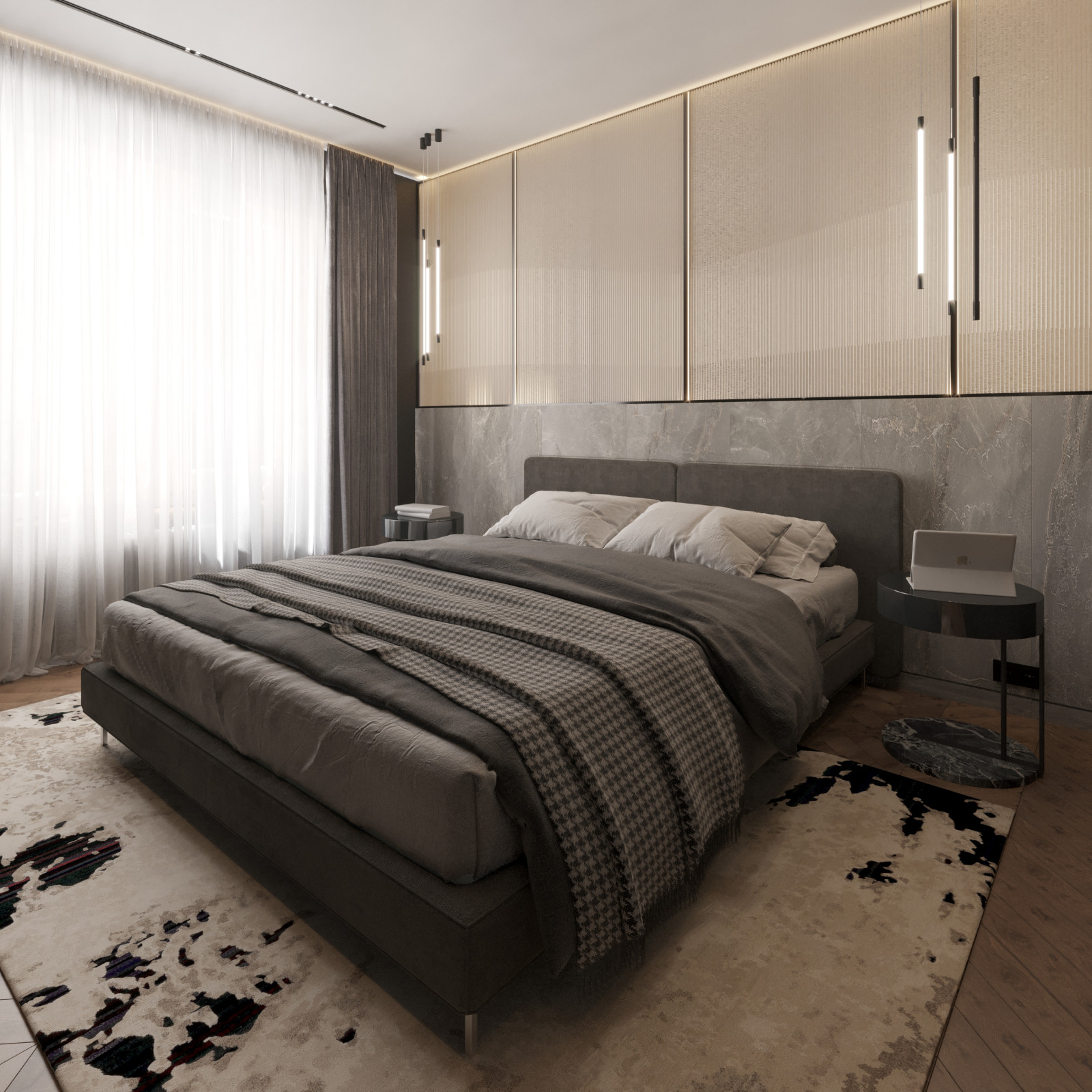 Современная квартира для молодого человека