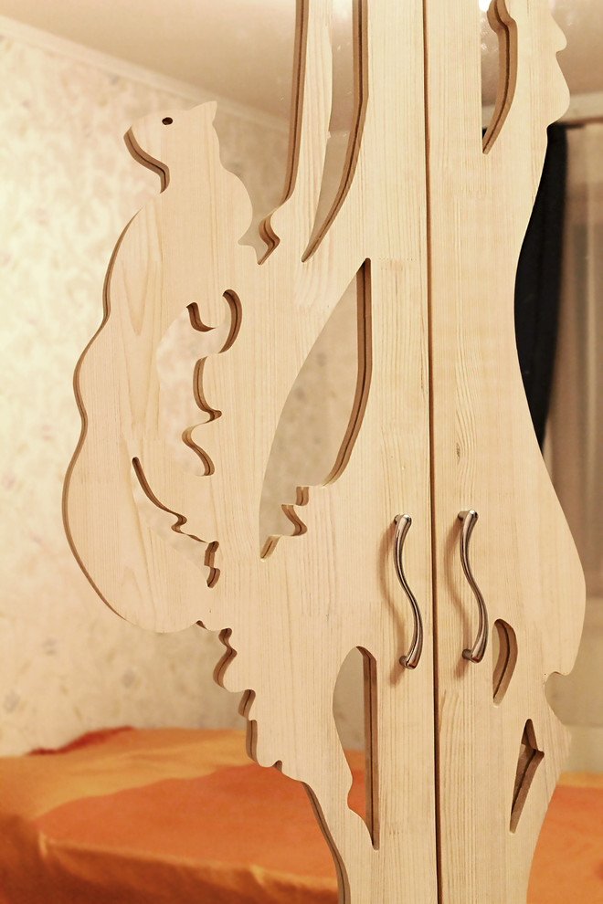 Шкаф Волшебный лес. Трехсекционный