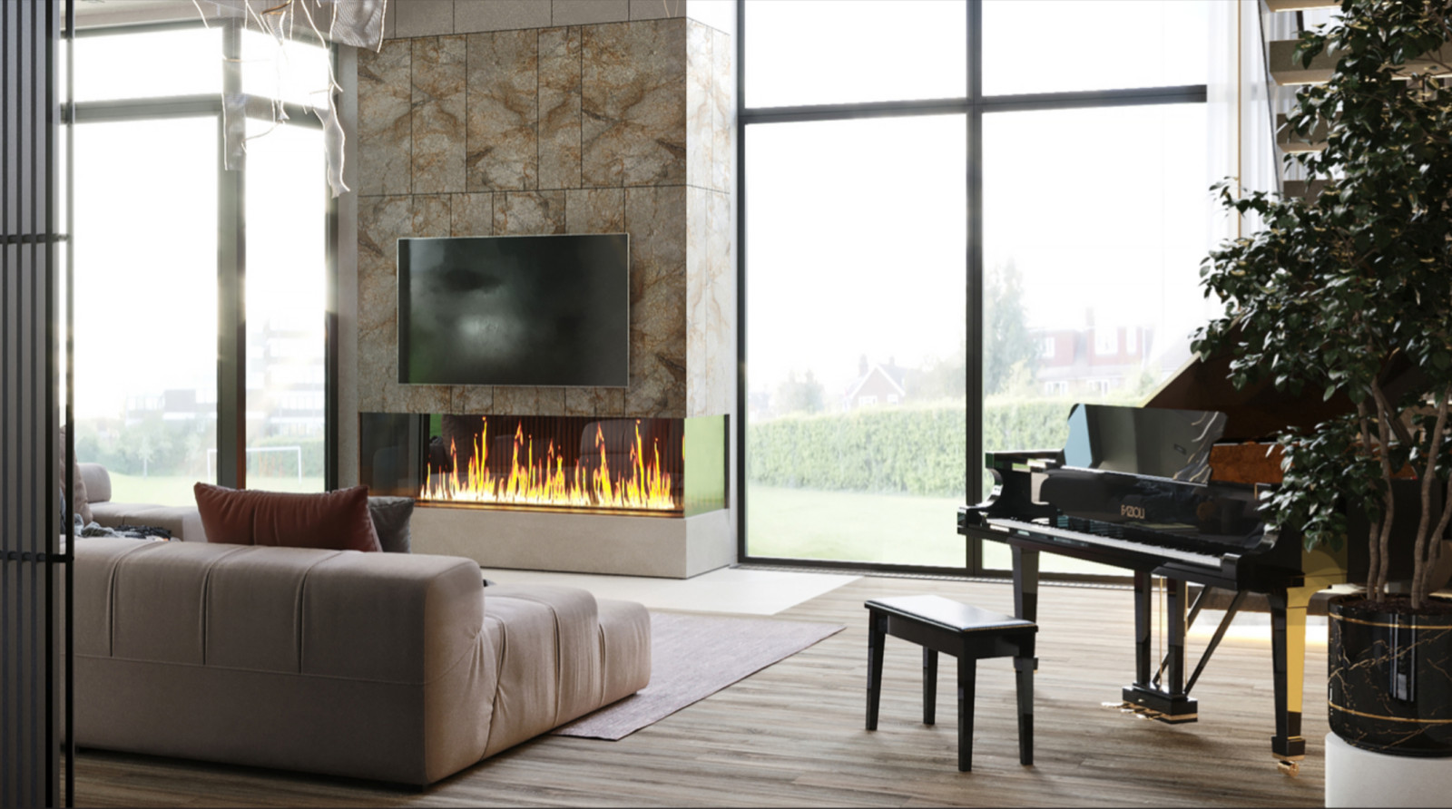 Дизайн загородного дома