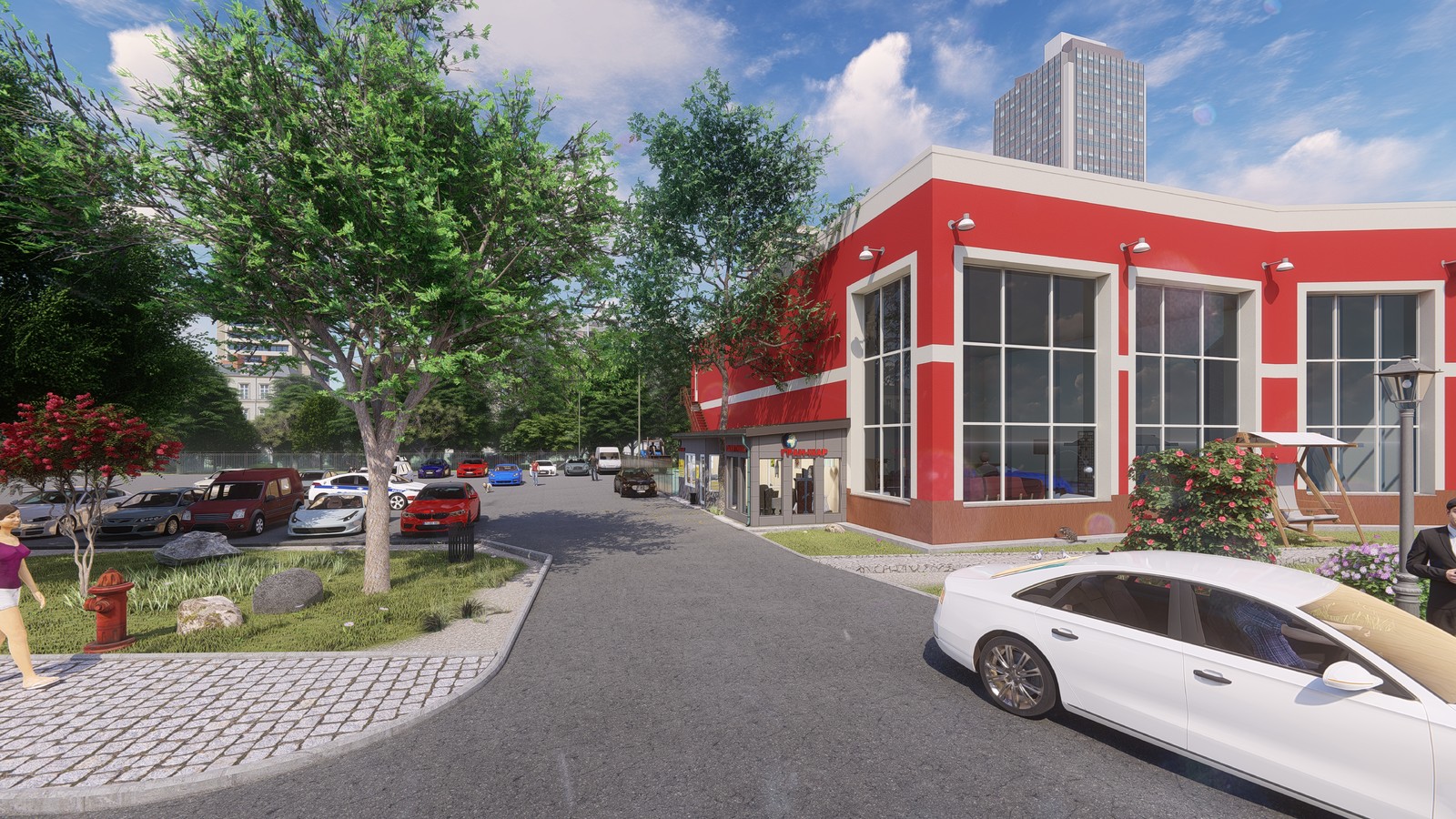 Торгово-выставочный павильон