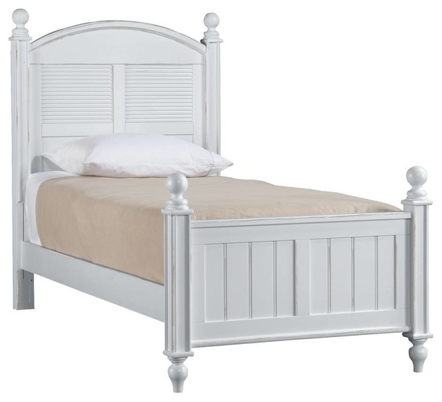 myHaven Low Country Bed, Twin - Heron Weathered Finish