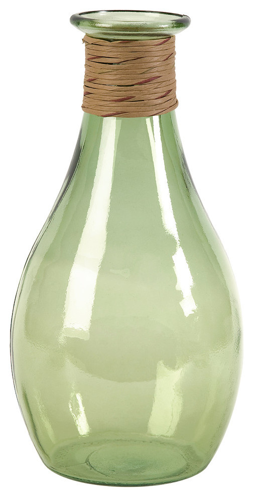 Angelico Large Recycled Glass Vase
