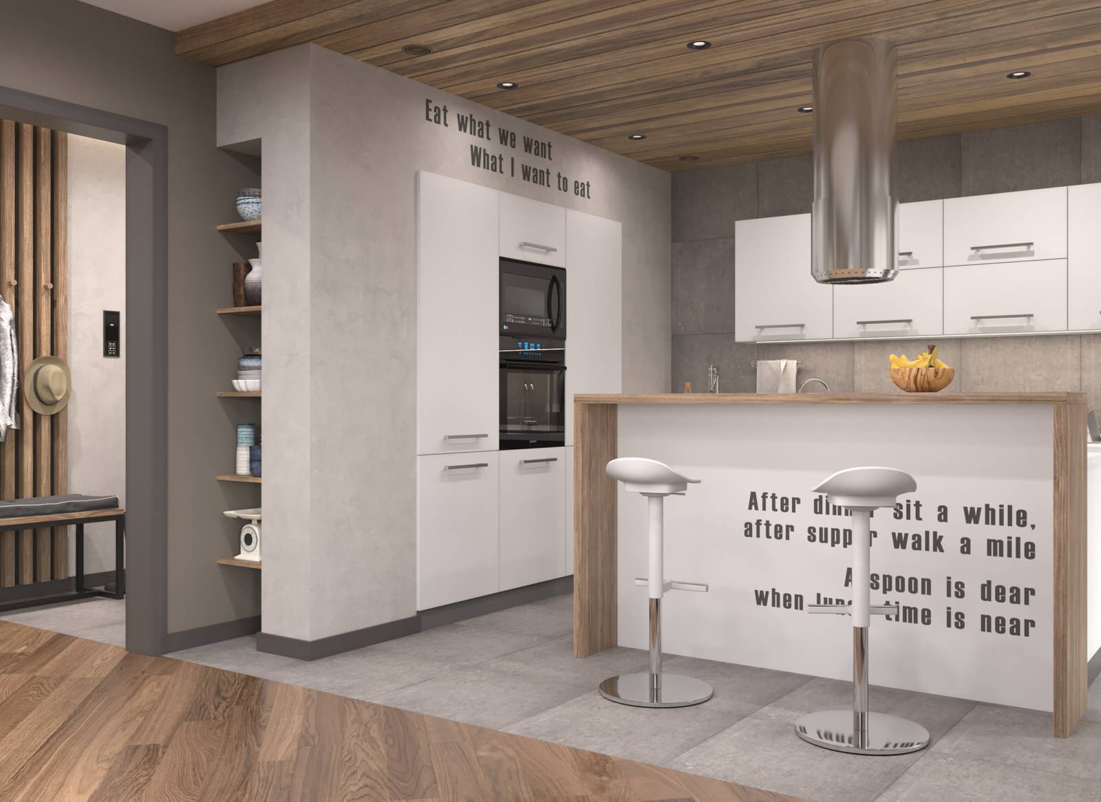 Кухня-гостиная