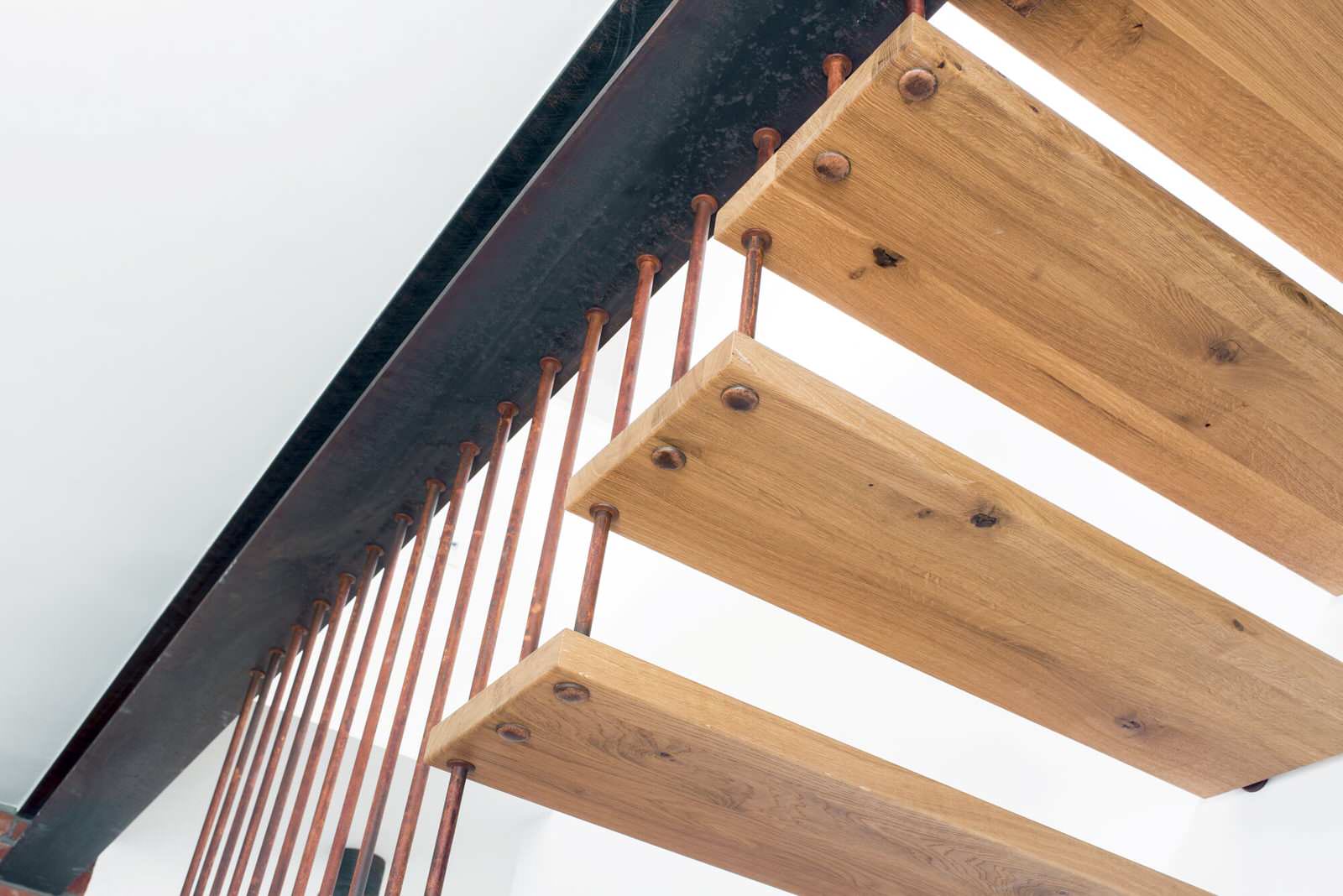 Лестница в стиле лофт