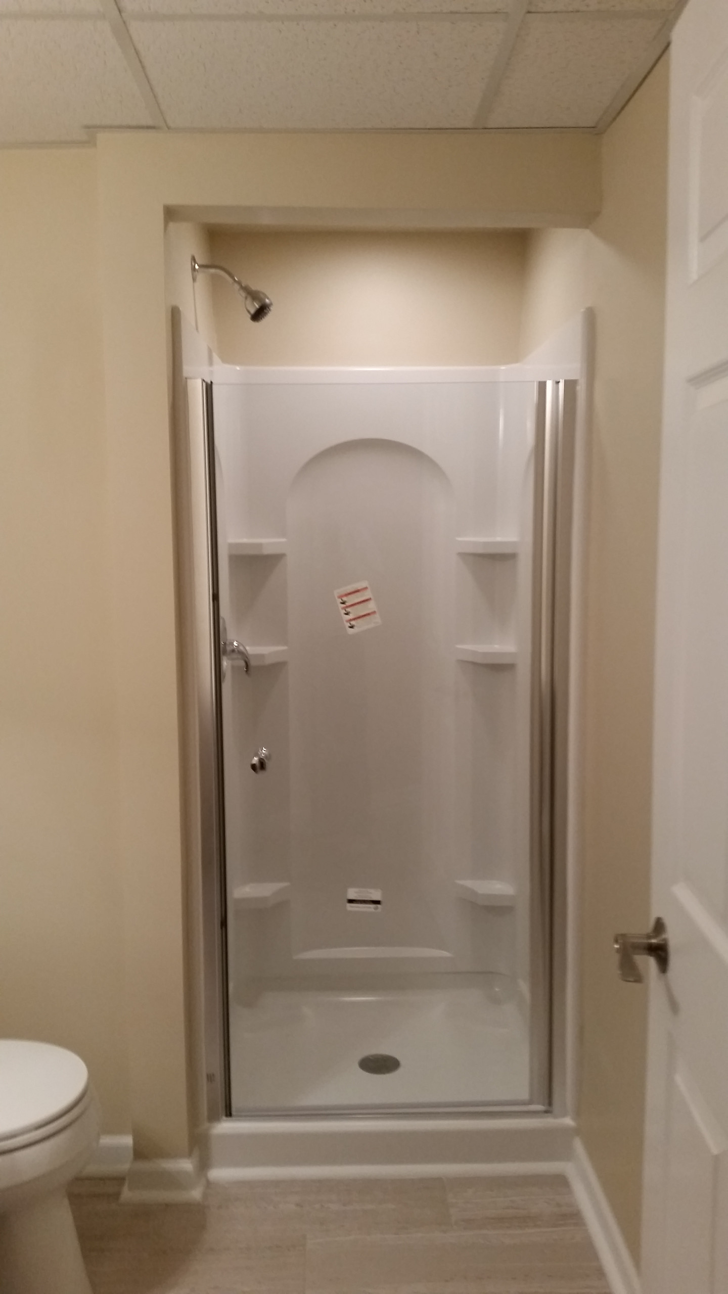 Basement Family space and bathroom